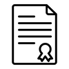 Certificate Icon